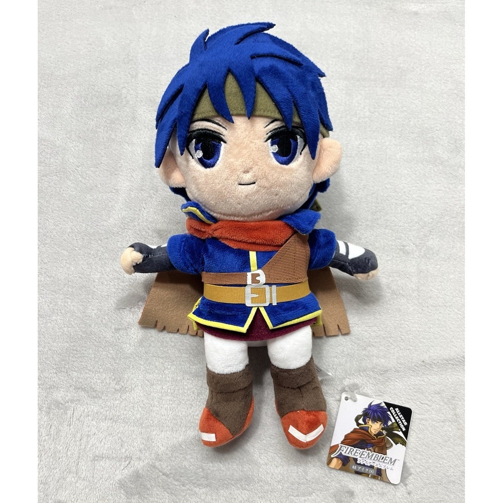 Sanei Ike Plush Toy Unisex OS Multicolor Fire Emblem All Star Nintendo NWT
